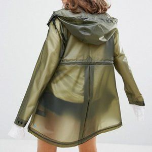 HUNTER Original Waterproof Vinyl Smock Rain Jacket